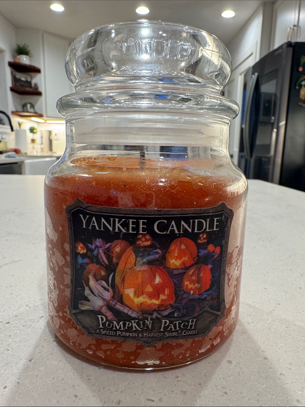 Yankee Candle Pumpkin Patch Boney Bunch Holographic Halloween PUMPKIN PATCH